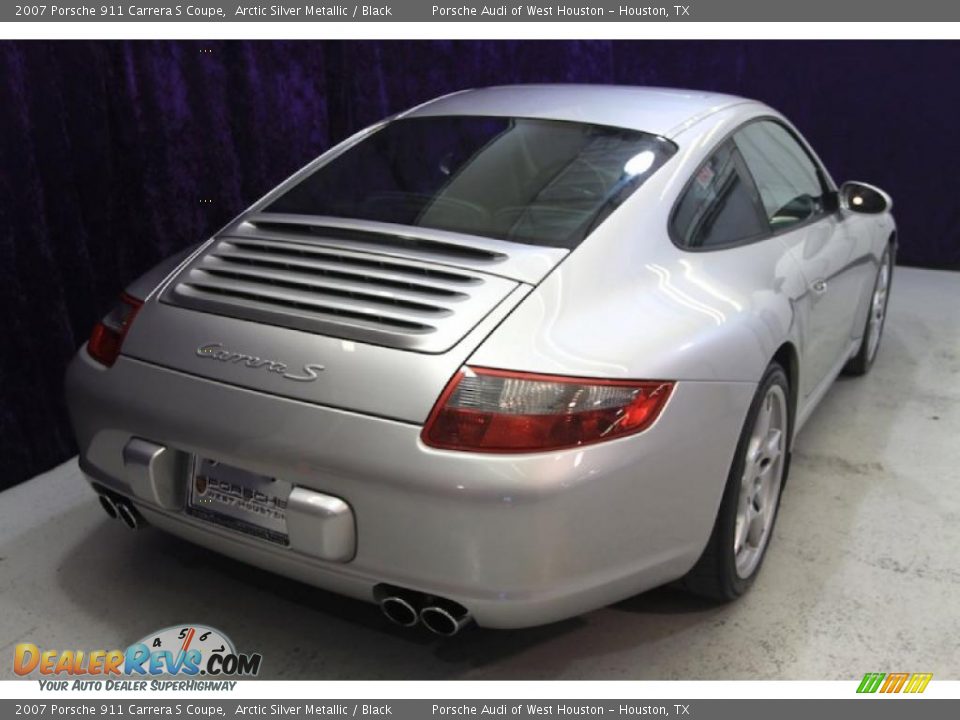 2007 Porsche 911 Carrera S Coupe Arctic Silver Metallic / Black Photo #34