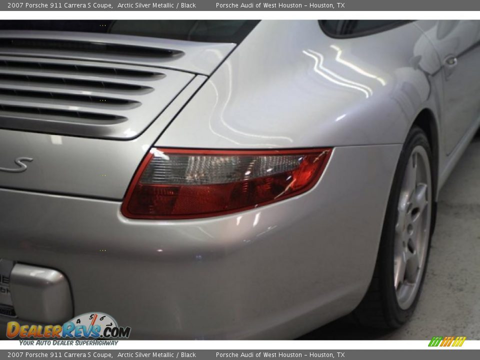 2007 Porsche 911 Carrera S Coupe Arctic Silver Metallic / Black Photo #35