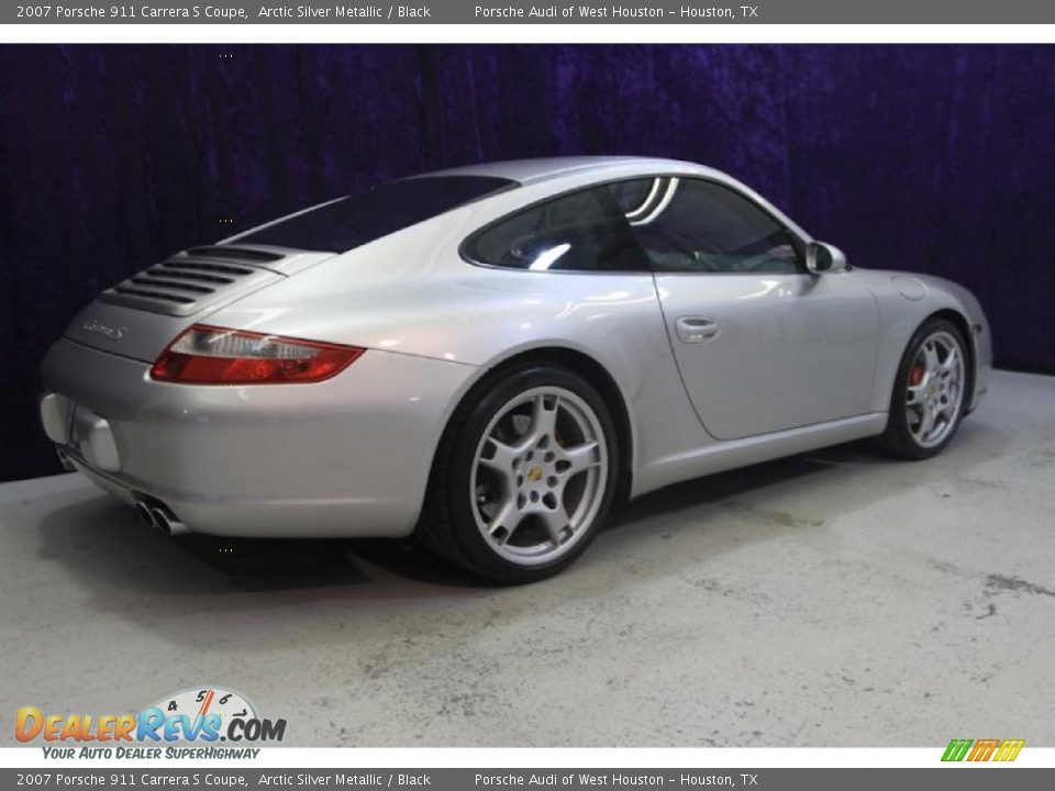 2007 Porsche 911 Carrera S Coupe Arctic Silver Metallic / Black Photo #36