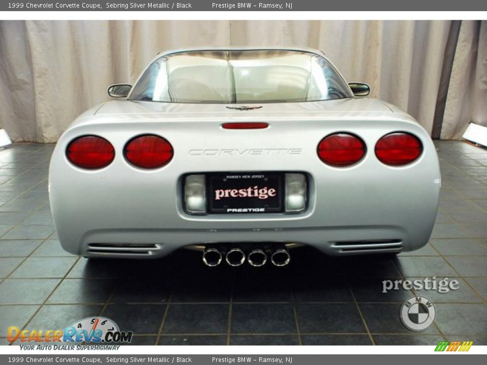1999 Chevrolet Corvette Coupe Sebring Silver Metallic / Black Photo #3
