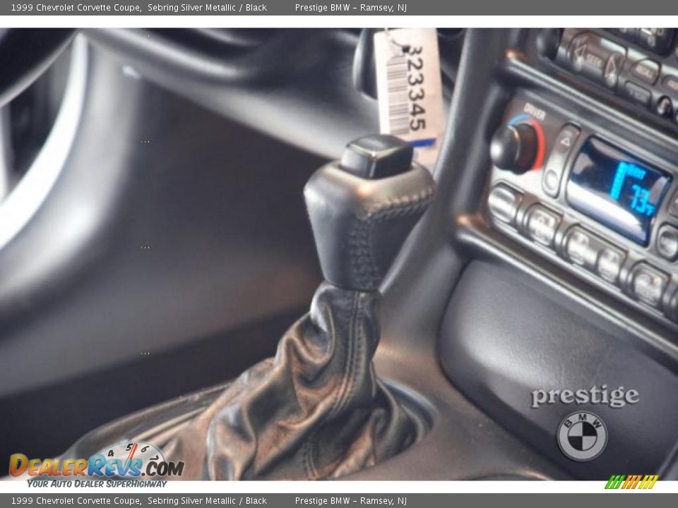 1999 Chevrolet Corvette Coupe Sebring Silver Metallic / Black Photo #13