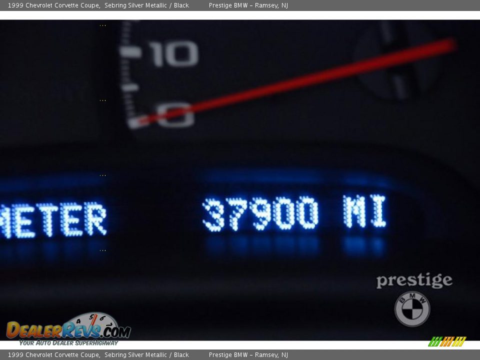 1999 Chevrolet Corvette Coupe Sebring Silver Metallic / Black Photo #15