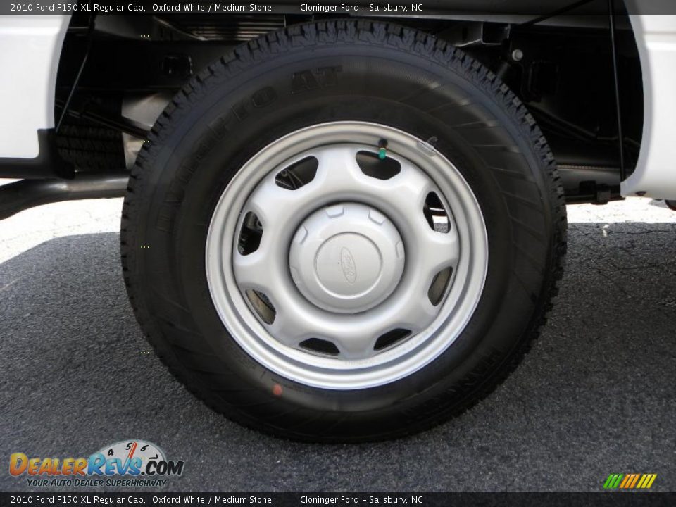 2010 Ford F150 XL Regular Cab Oxford White / Medium Stone Photo #11