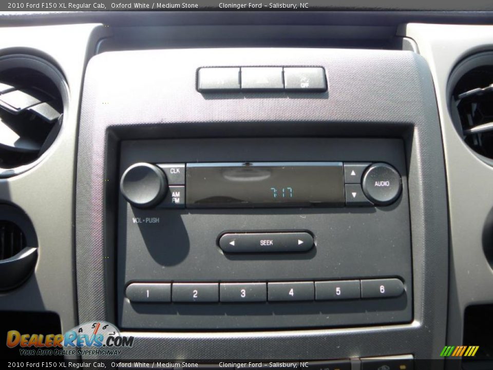 2010 Ford F150 XL Regular Cab Oxford White / Medium Stone Photo #15
