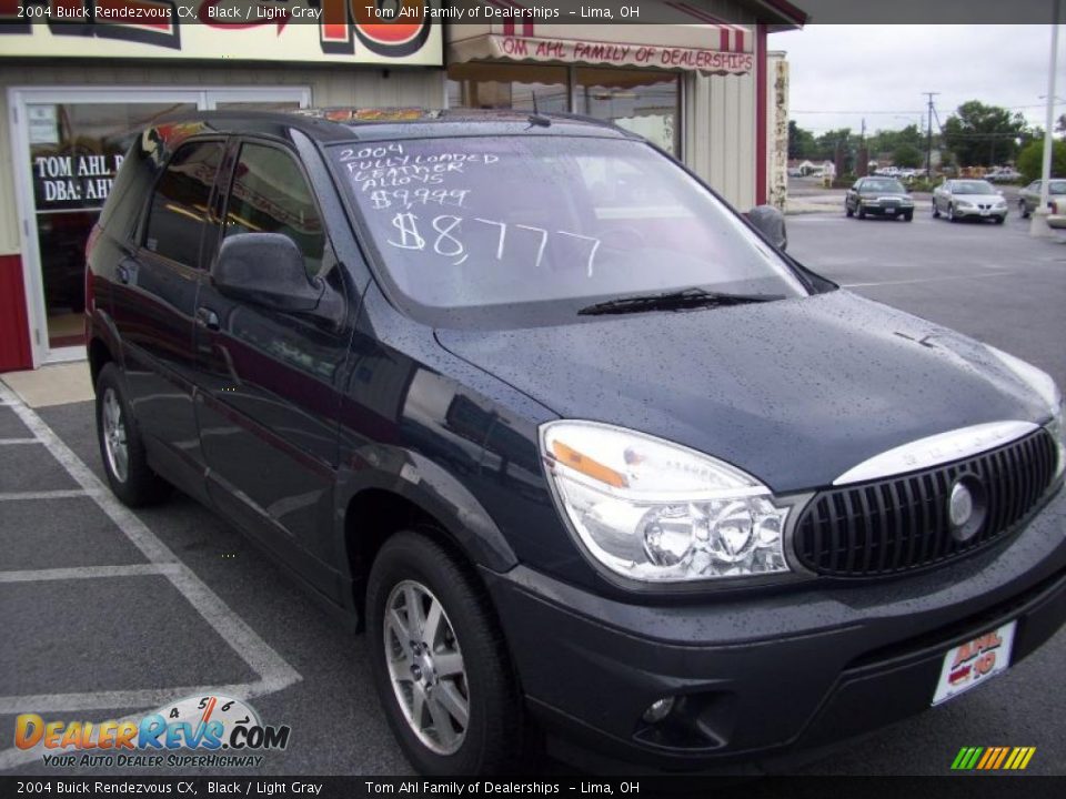 2004 Buick Rendezvous CX Black / Light Gray Photo #8