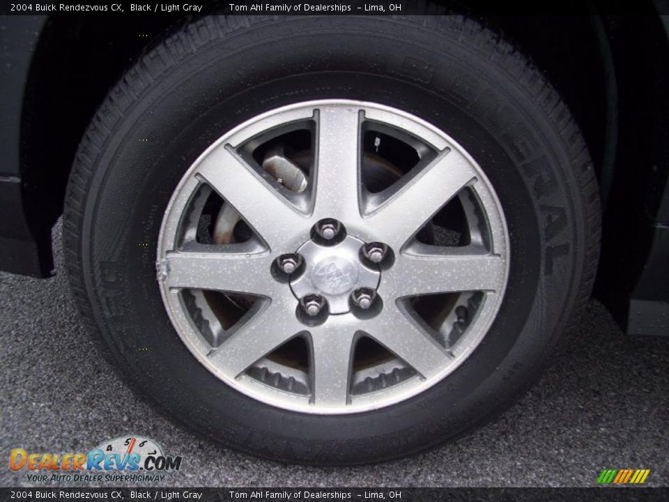 2004 Buick Rendezvous CX Black / Light Gray Photo #9