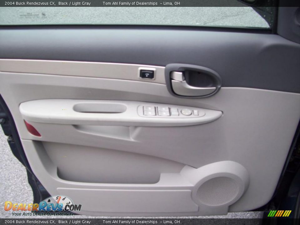 2004 Buick Rendezvous CX Black / Light Gray Photo #16