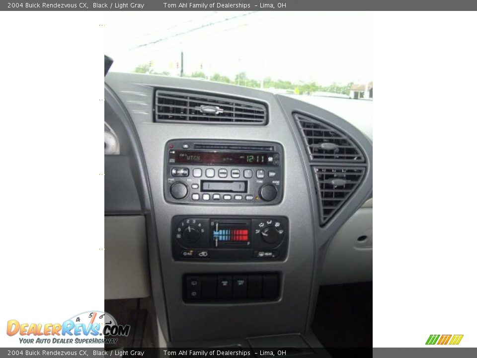 2004 Buick Rendezvous CX Black / Light Gray Photo #19