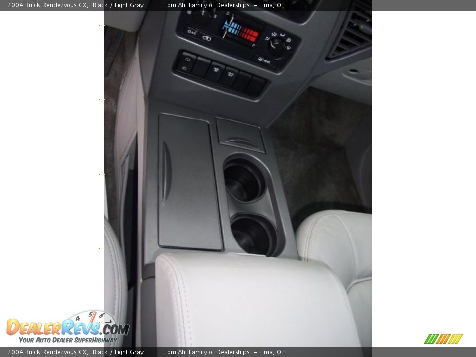 2004 Buick Rendezvous CX Black / Light Gray Photo #20