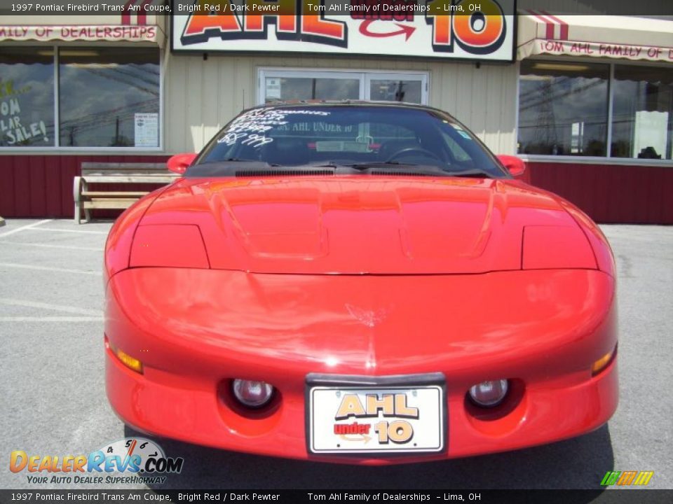 1997 Pontiac Firebird Trans Am Coupe Bright Red / Dark Pewter Photo #1