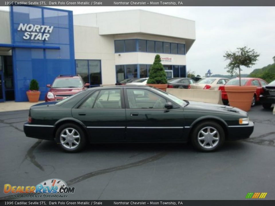 1996 Cadillac Seville STS Dark Polo Green Metallic / Shale Photo #2