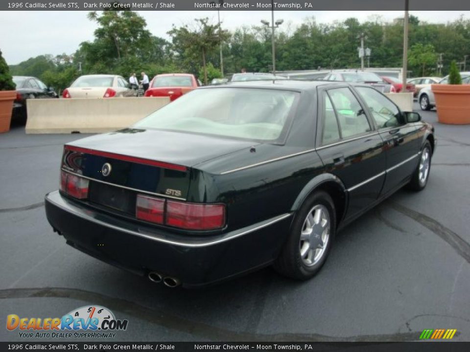 1996 Cadillac Seville STS Dark Polo Green Metallic / Shale Photo #3