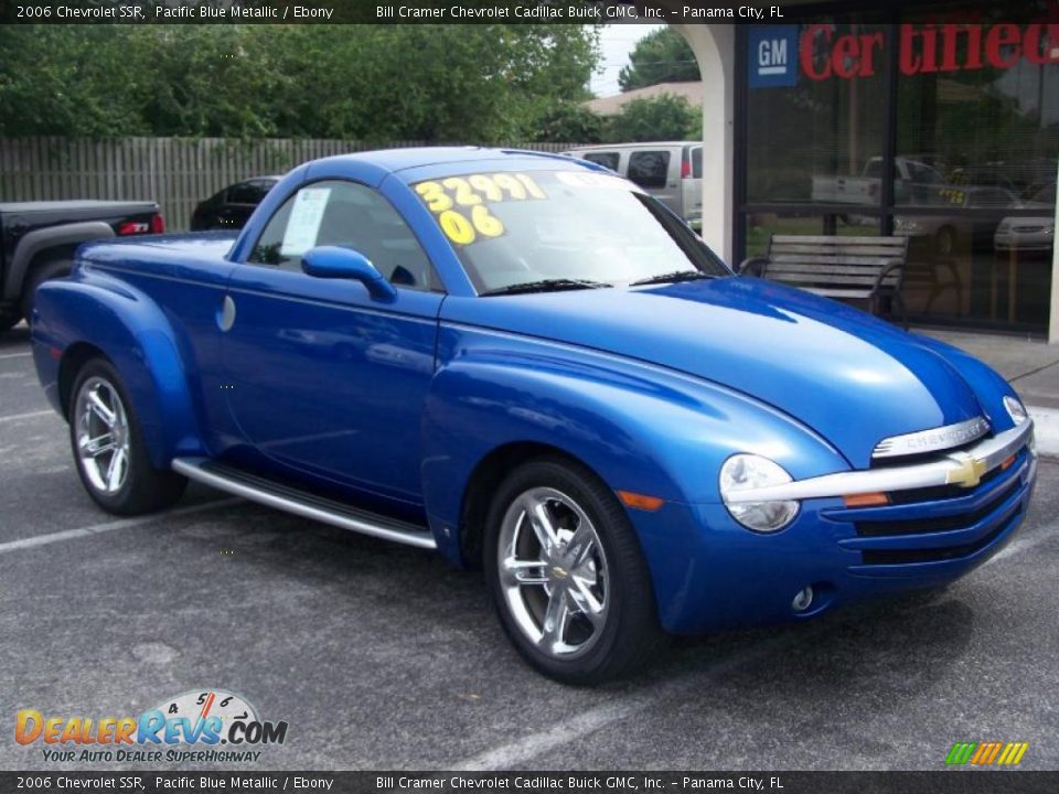 2006 Chevrolet SSR Pacific Blue Metallic / Ebony Photo #3