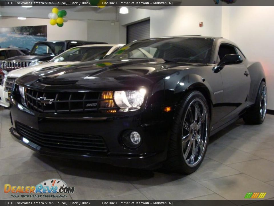 2010 Chevrolet Camaro SS/RS Coupe Black / Black Photo #1