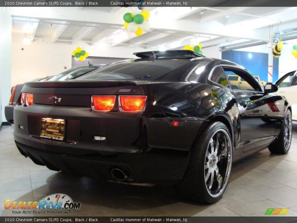 2010 Chevrolet Camaro SS/RS Coupe Black / Black Photo #2