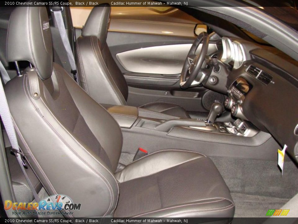 2010 Chevrolet Camaro SS/RS Coupe Black / Black Photo #14