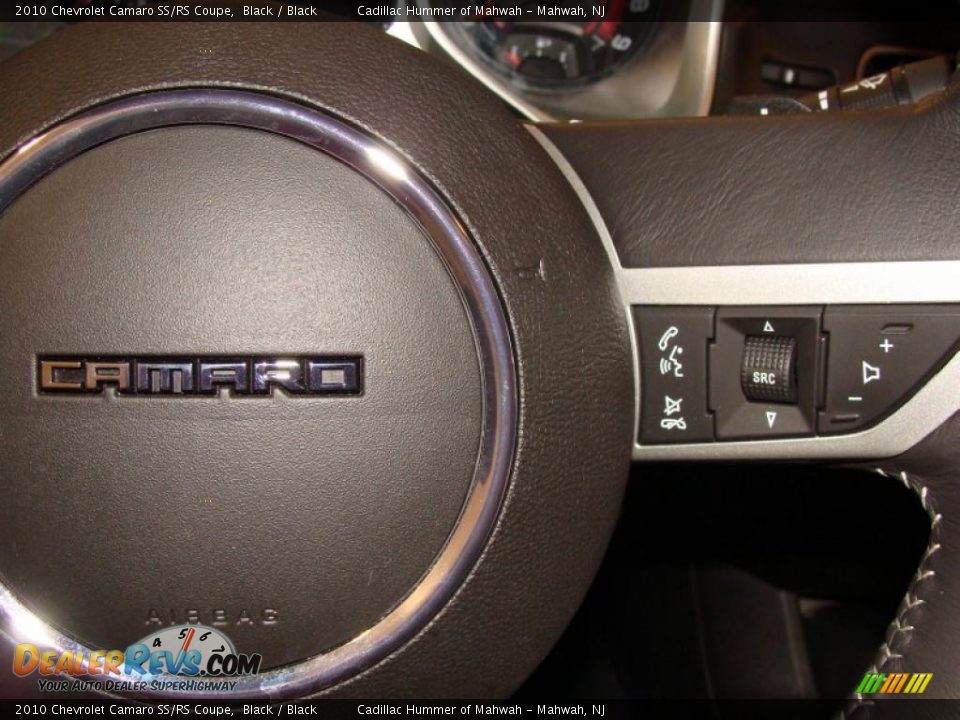 2010 Chevrolet Camaro SS/RS Coupe Black / Black Photo #20