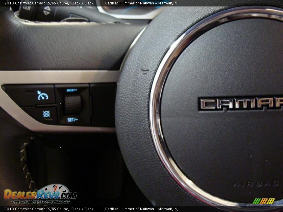 2010 Chevrolet Camaro SS/RS Coupe Black / Black Photo #21