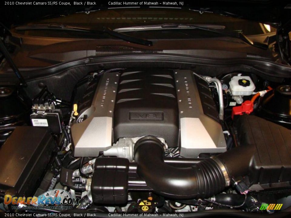2010 Chevrolet Camaro SS/RS Coupe Black / Black Photo #24