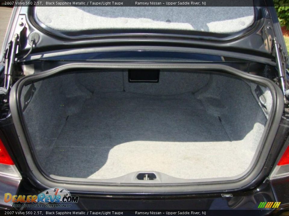 2007 Volvo S60 2.5T Black Sapphire Metallic / Taupe/Light Taupe Photo #29