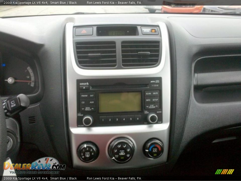 2009 Kia Sportage LX V6 4x4 Smart Blue / Black Photo #22
