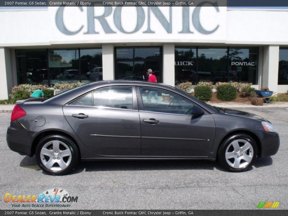 2007 Pontiac G6 Sedan Granite Metallic / Ebony Photo #1