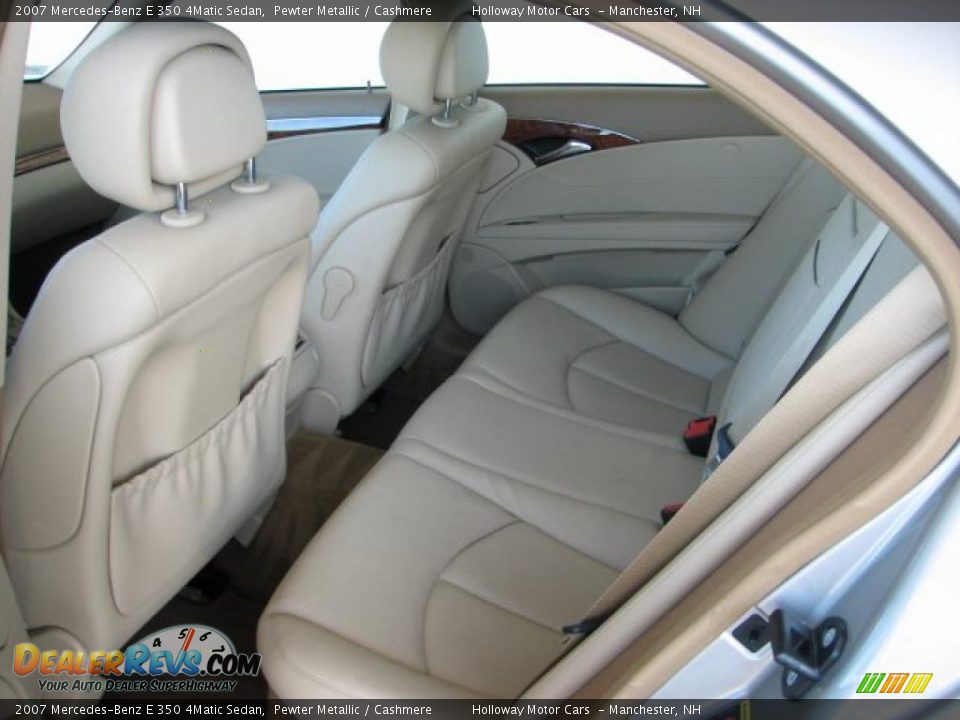 2007 Mercedes-Benz E 350 4Matic Sedan Pewter Metallic / Cashmere Photo #5