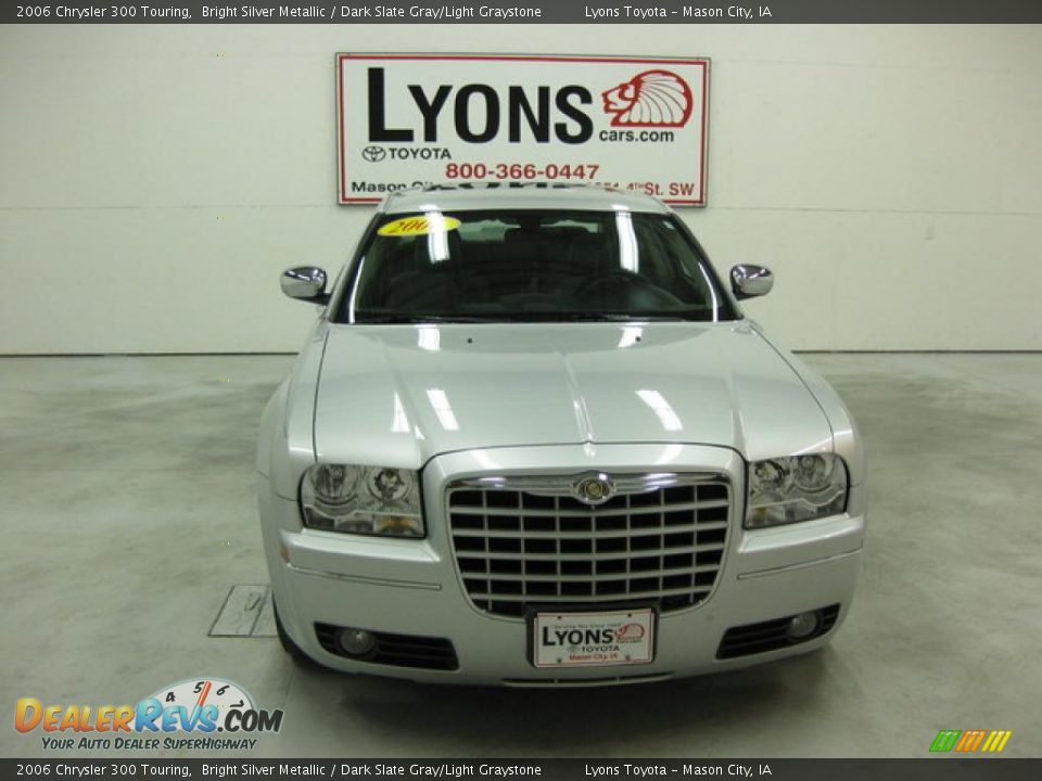 2006 Chrysler 300 Touring Bright Silver Metallic / Dark Slate Gray/Light Graystone Photo #24