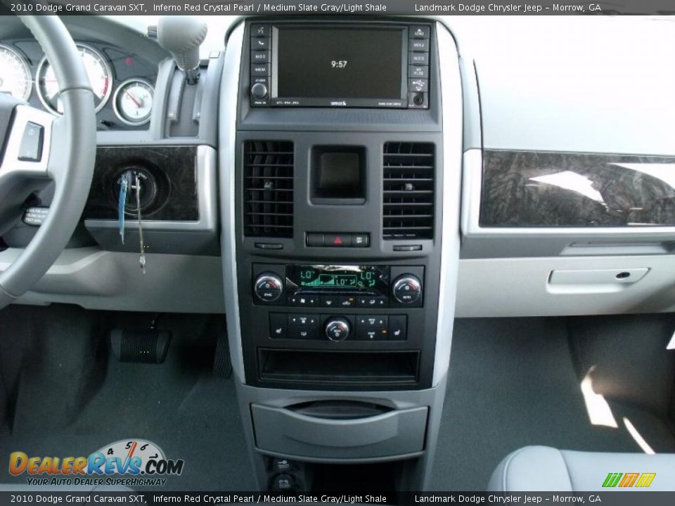 2010 Dodge Grand Caravan SXT Inferno Red Crystal Pearl / Medium Slate Gray/Light Shale Photo #11