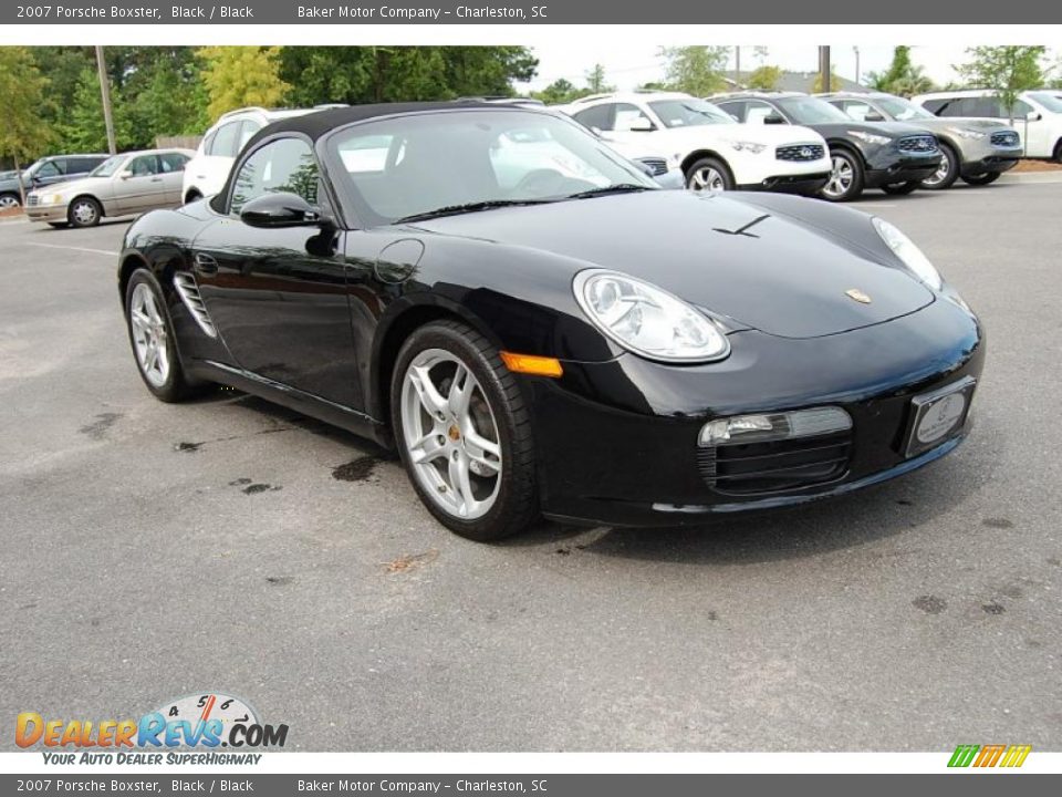 2007 Porsche Boxster Black / Black Photo #1