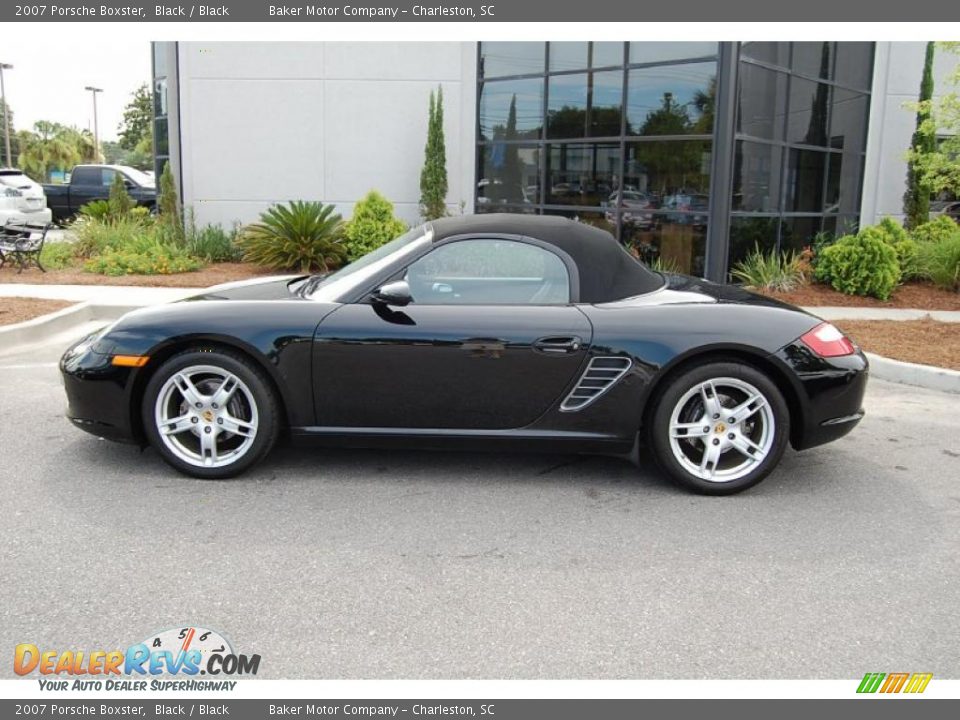 2007 Porsche Boxster Black / Black Photo #2