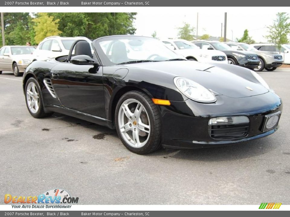 2007 Porsche Boxster Black / Black Photo #3
