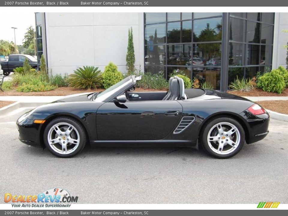 2007 Porsche Boxster Black / Black Photo #4