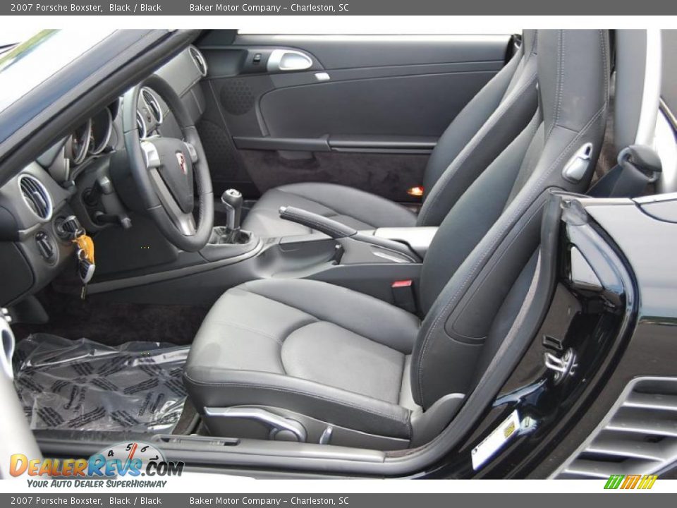 2007 Porsche Boxster Black / Black Photo #6
