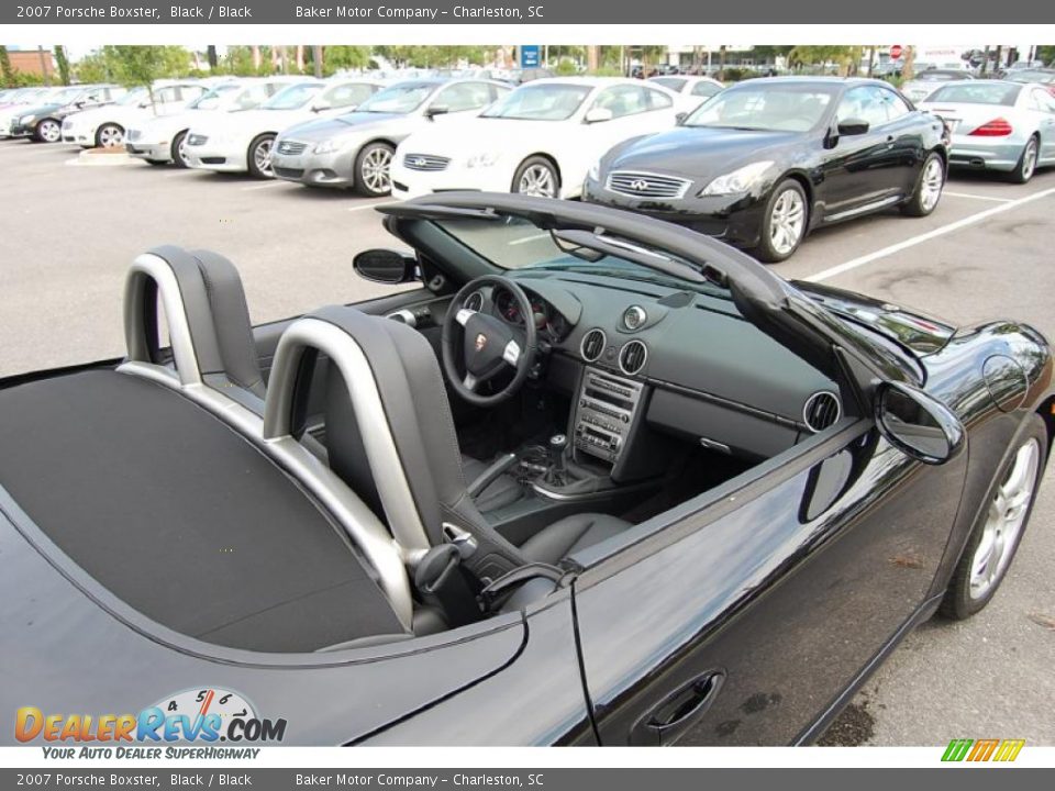 2007 Porsche Boxster Black / Black Photo #11