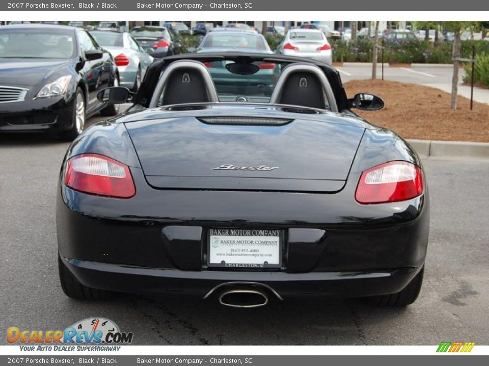 2007 Porsche Boxster Black / Black Photo #19