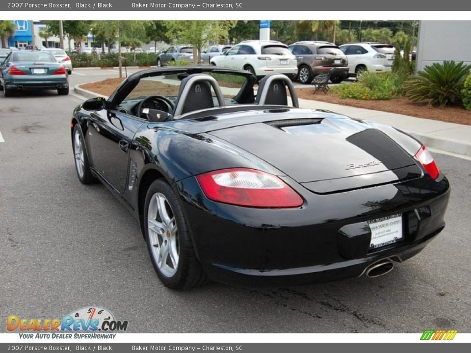 2007 Porsche Boxster Black / Black Photo #20
