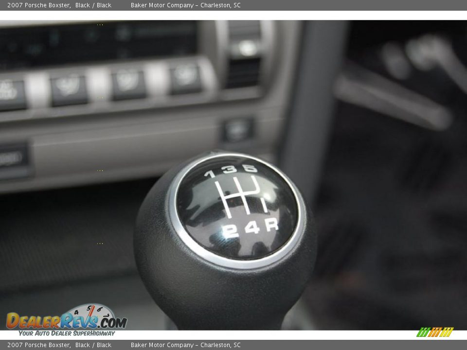 2007 Porsche Boxster Black / Black Photo #24