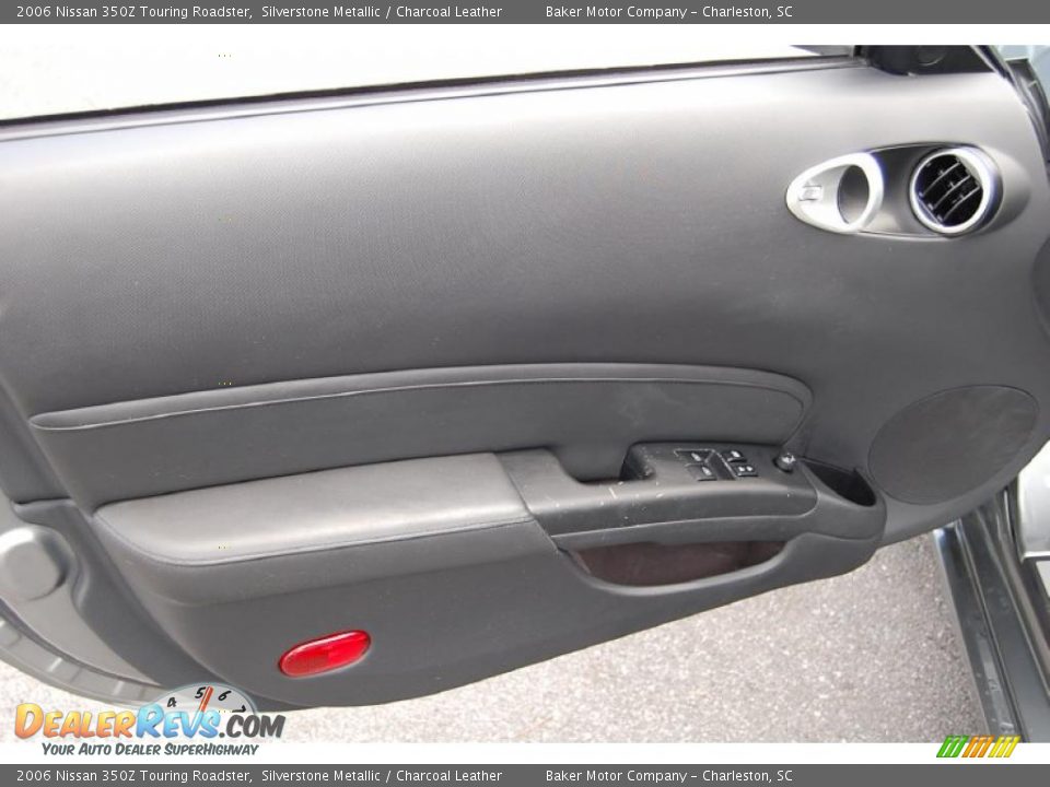 2006 Nissan 350Z Touring Roadster Silverstone Metallic / Charcoal Leather Photo #7