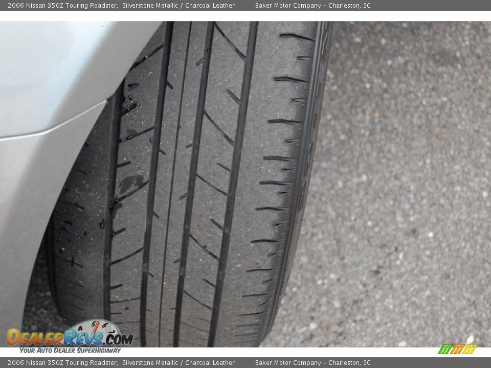 2006 Nissan 350Z Touring Roadster Silverstone Metallic / Charcoal Leather Photo #19