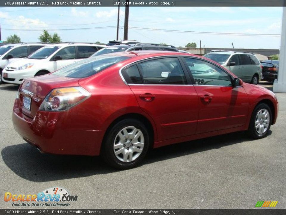 2009 Nissan altima red brick metallic #5