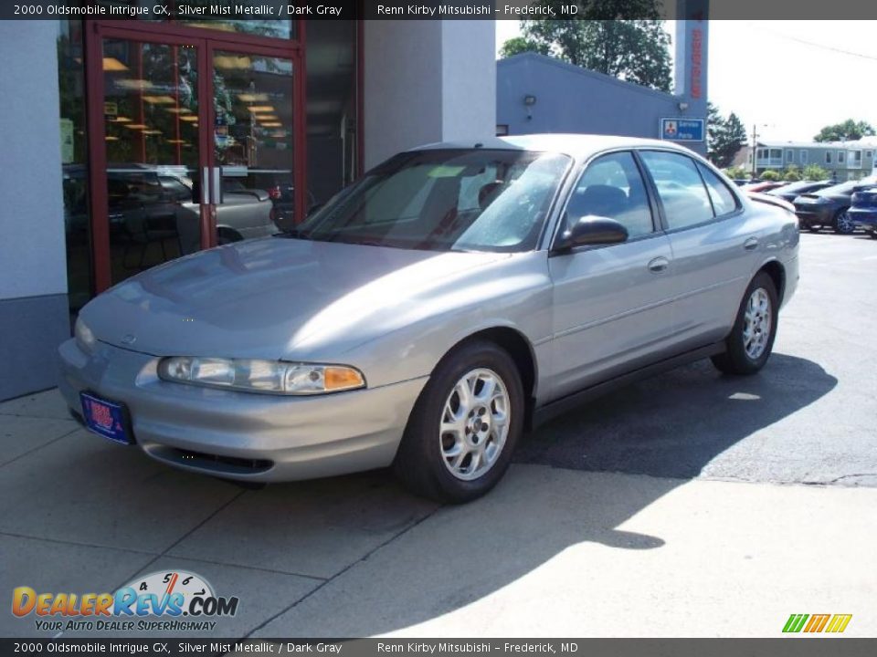 2000 Oldsmobile Intrigue GX Silver Mist Metallic / Dark Gray Photo #1