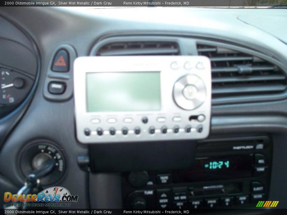 2000 Oldsmobile Intrigue GX Silver Mist Metallic / Dark Gray Photo #11