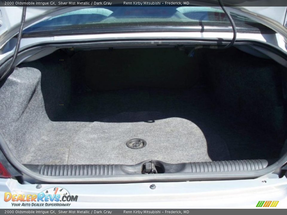 2000 Oldsmobile Intrigue GX Silver Mist Metallic / Dark Gray Photo #20