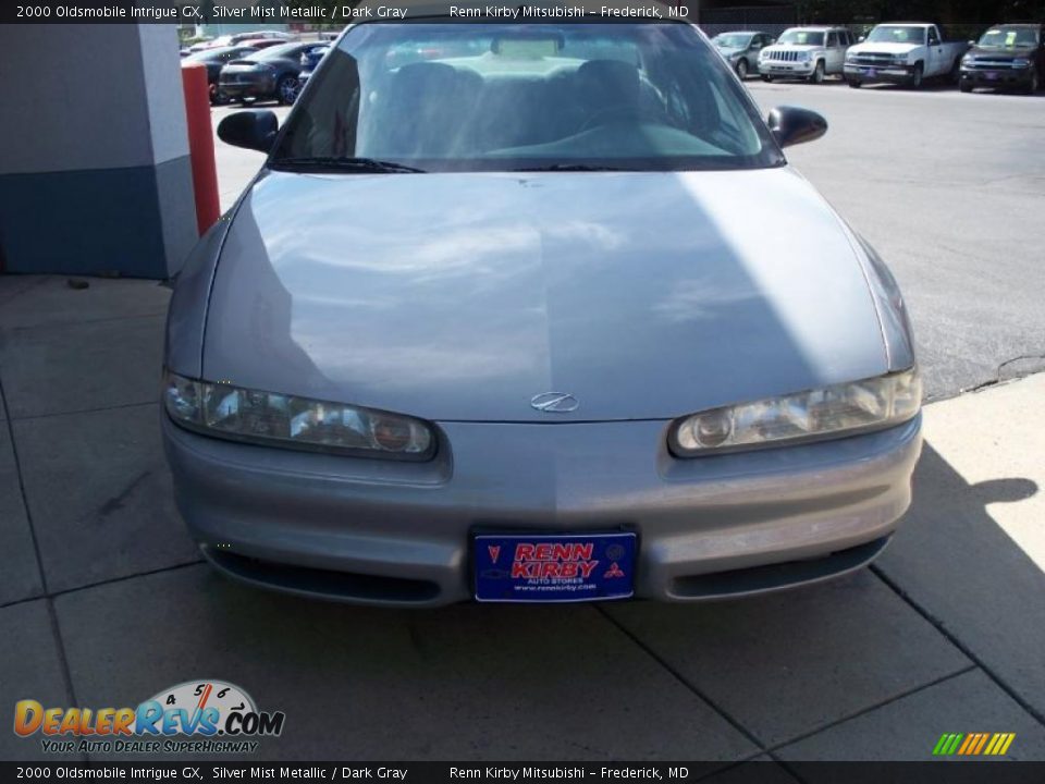 2000 Oldsmobile Intrigue GX Silver Mist Metallic / Dark Gray Photo #25