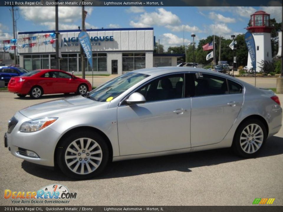 2011 Buick Regal CXL Quicksilver Metallic / Ebony Photo #2