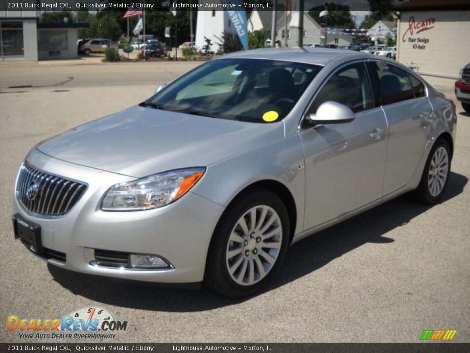 2011 Buick Regal CXL Quicksilver Metallic / Ebony Photo #3
