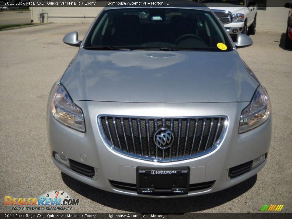 2011 Buick Regal CXL Quicksilver Metallic / Ebony Photo #4
