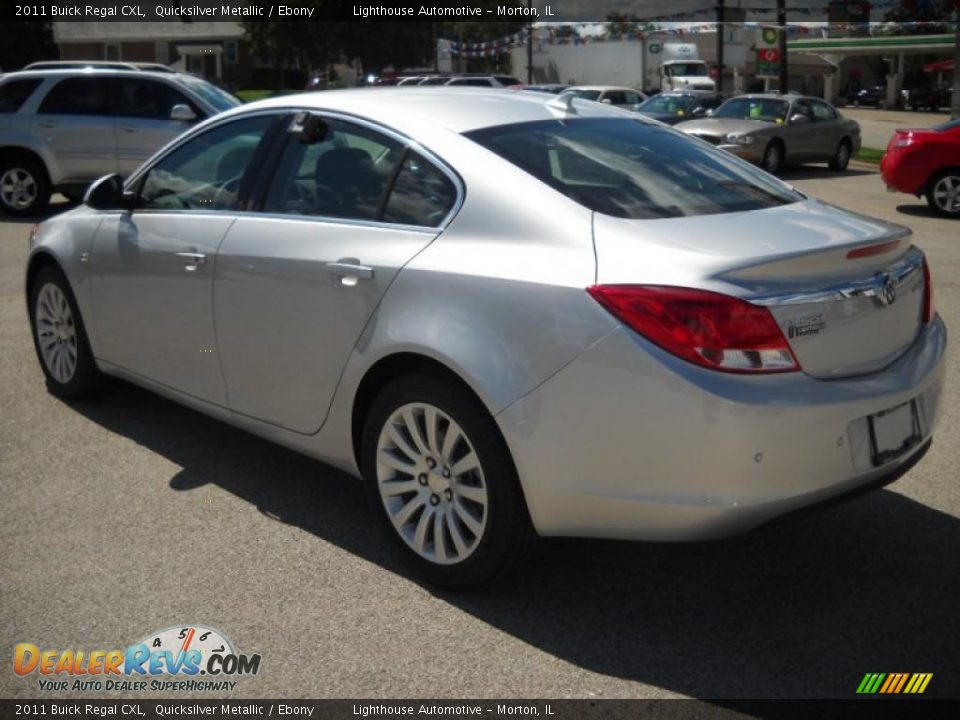 2011 Buick Regal CXL Quicksilver Metallic / Ebony Photo #5