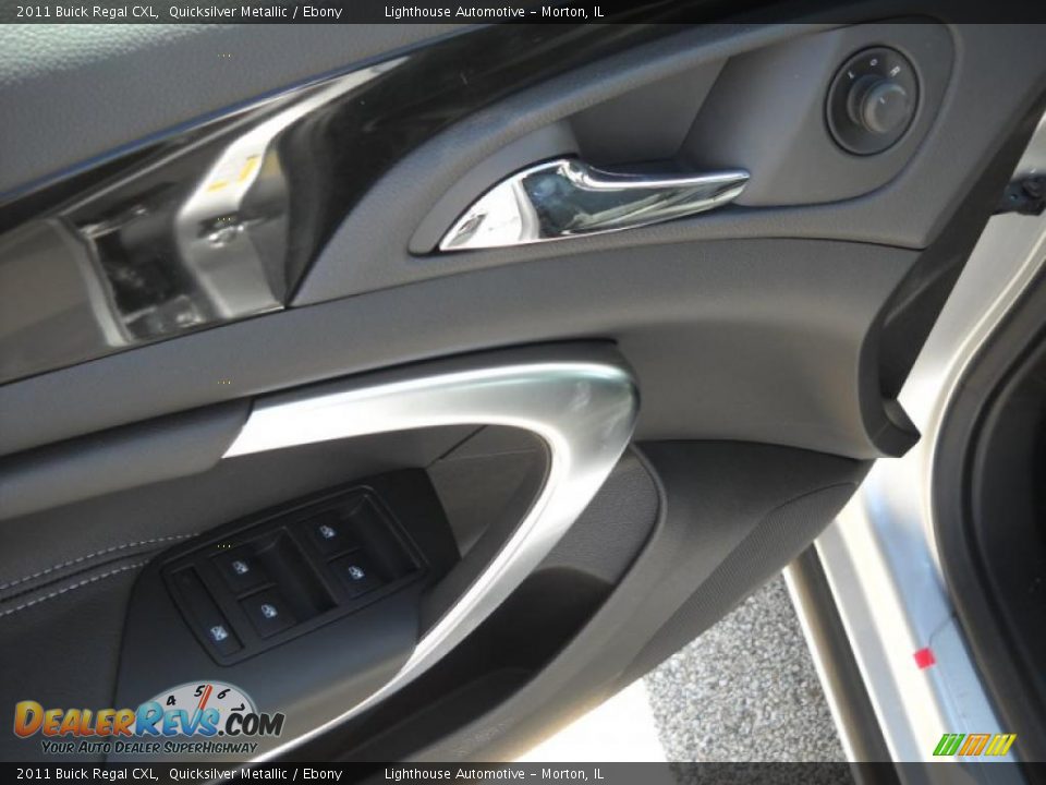 2011 Buick Regal CXL Quicksilver Metallic / Ebony Photo #12